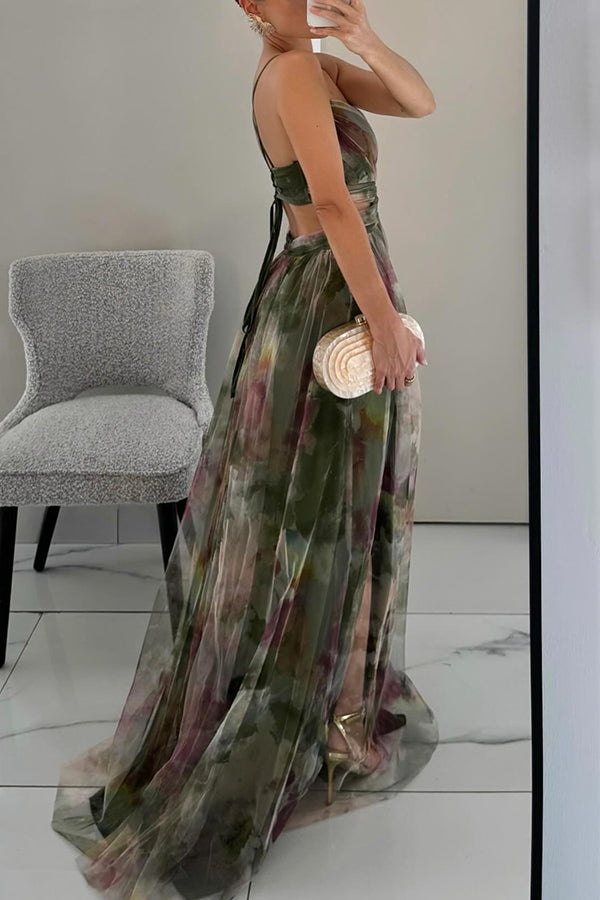 Dorté | Enchanting Floral Maxi Dress