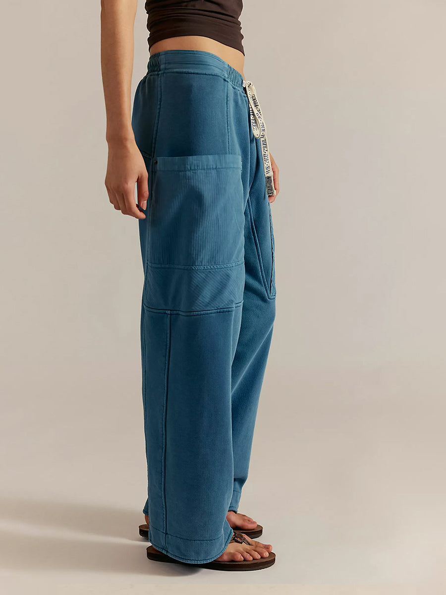 Women's Relaxed Utility Cargo Sweatpants