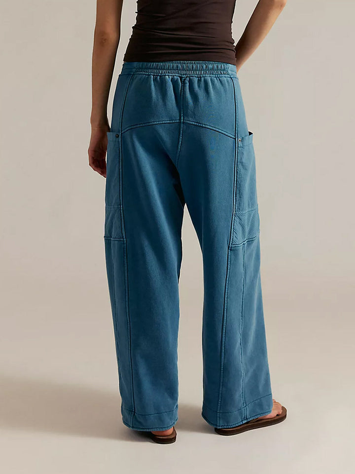 Women's Relaxed Utility Cargo Sweatpants