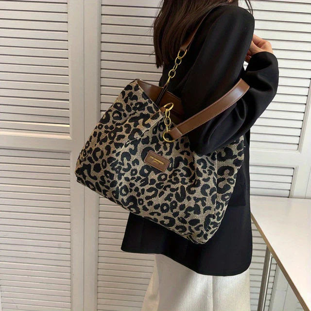 Savannah – Leopard Print Shoulder Bag