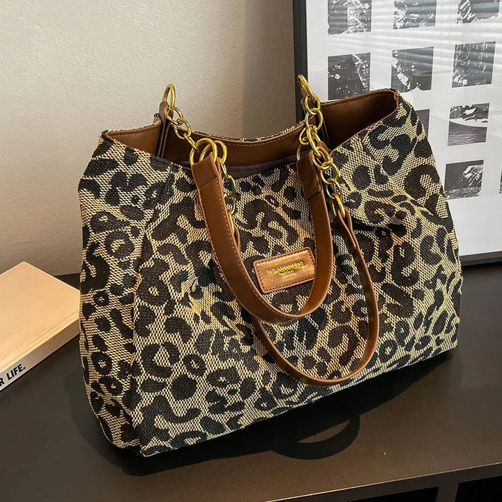 Savannah – Leopard Print Shoulder Bag