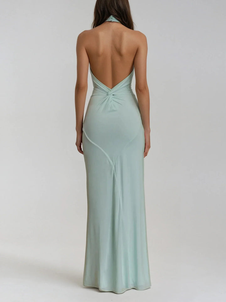 Elyna™ | Halter Maxi Dress