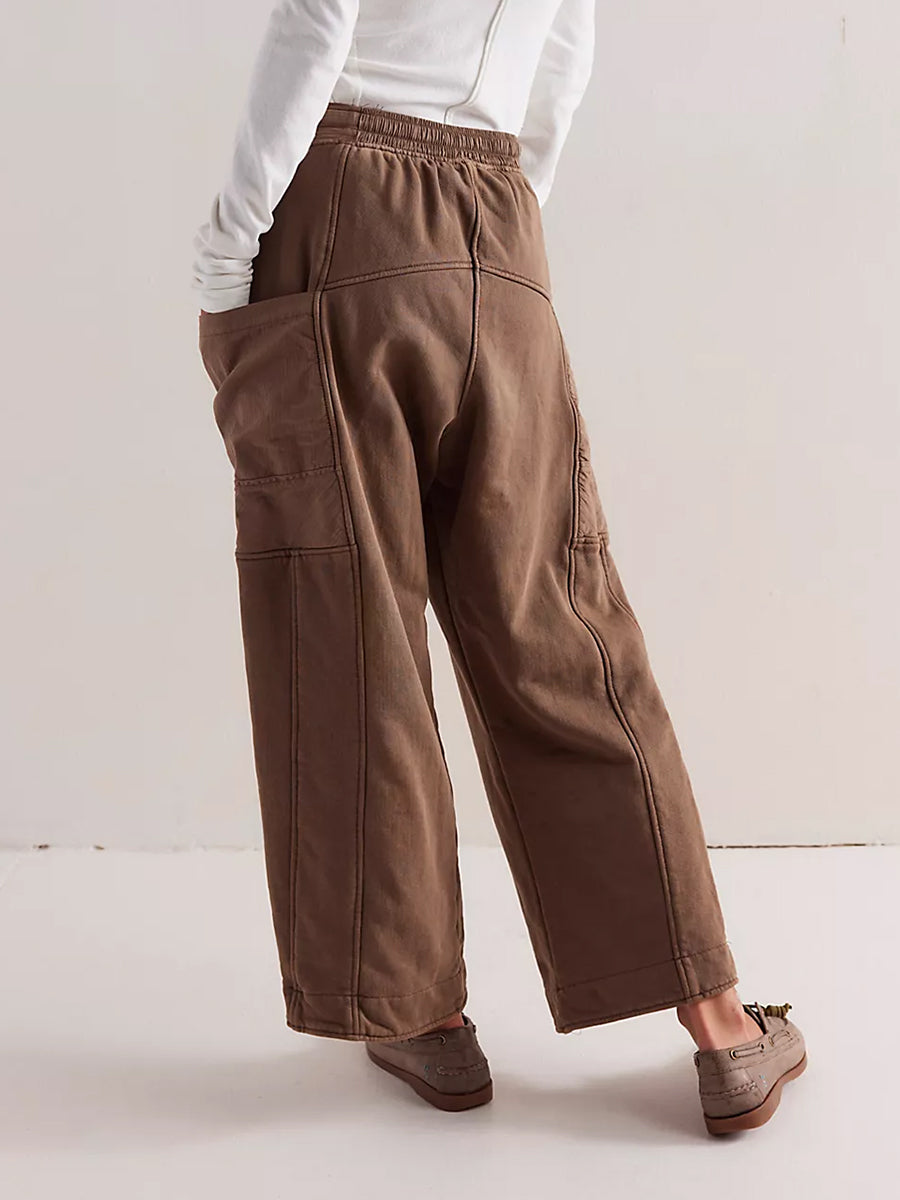 Women's Relaxed Utility Cargo Sweatpants