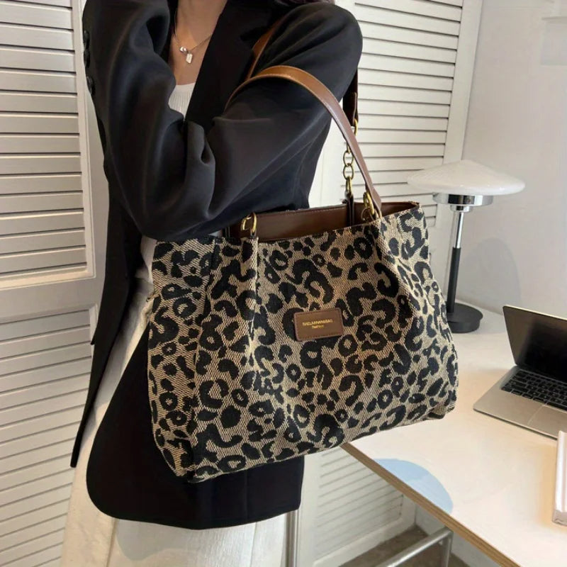 Savannah – Leopard Print Shoulder Bag