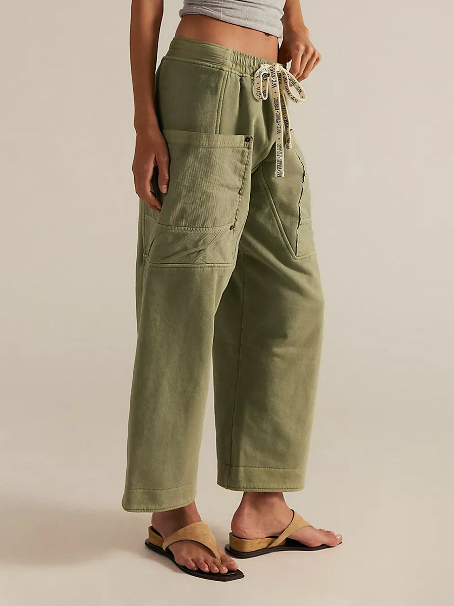 Women's Relaxed Utility Cargo Sweatpants