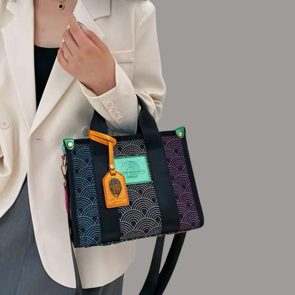 Nova – Pastel Colour Block Tote Bag