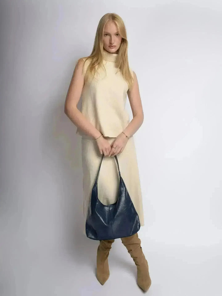 Scarlett Distressed Leather Tote