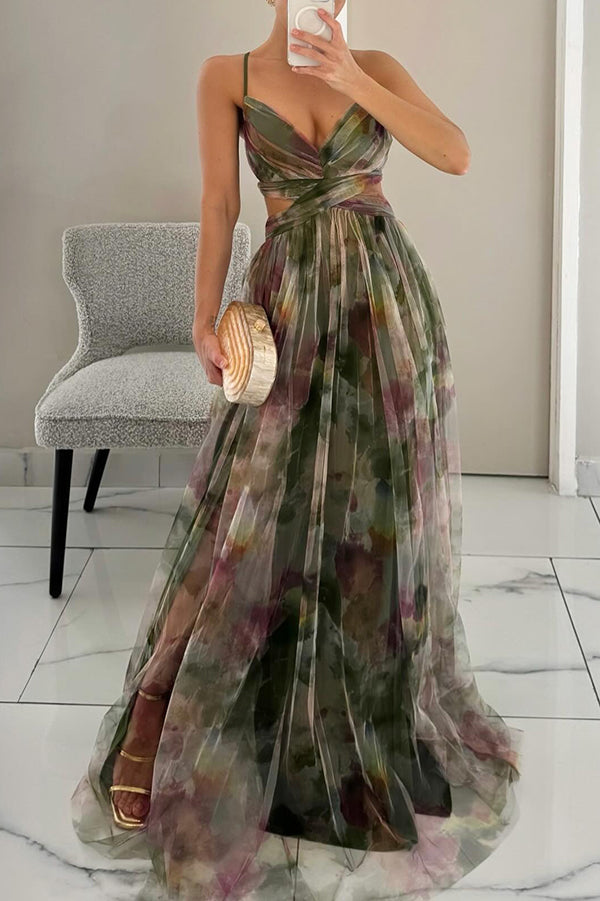 Dorté | Enchanting Floral Maxi Dress