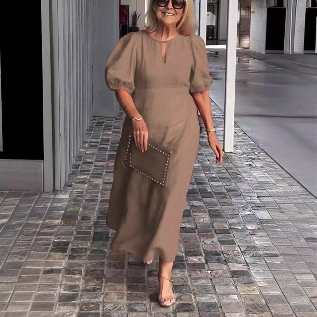 Frankie - Chic Bubble Sleeve Loose Dress