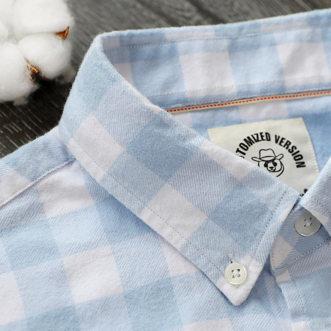 Flannel Shirt for Men 100% Cotton