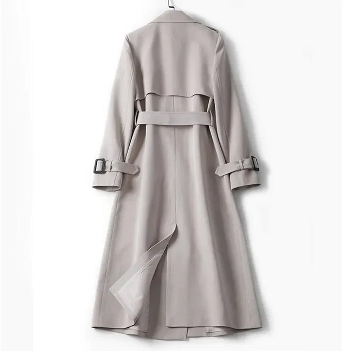 Camille – Classic Double-Breasted Trench Coat