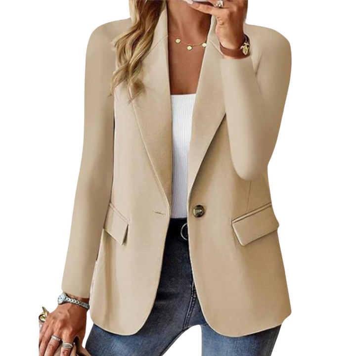 Charlotte – Sleek One-Button Blazer