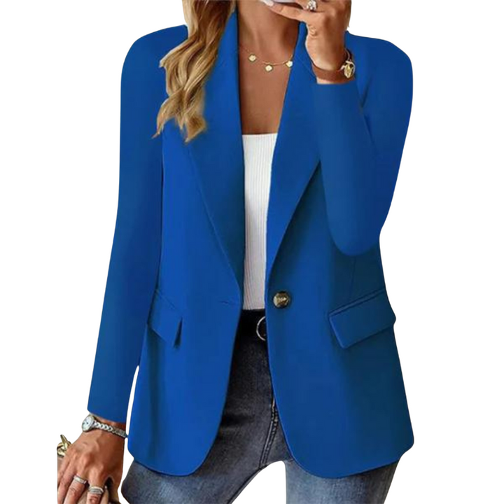 Charlotte – Sleek One-Button Blazer