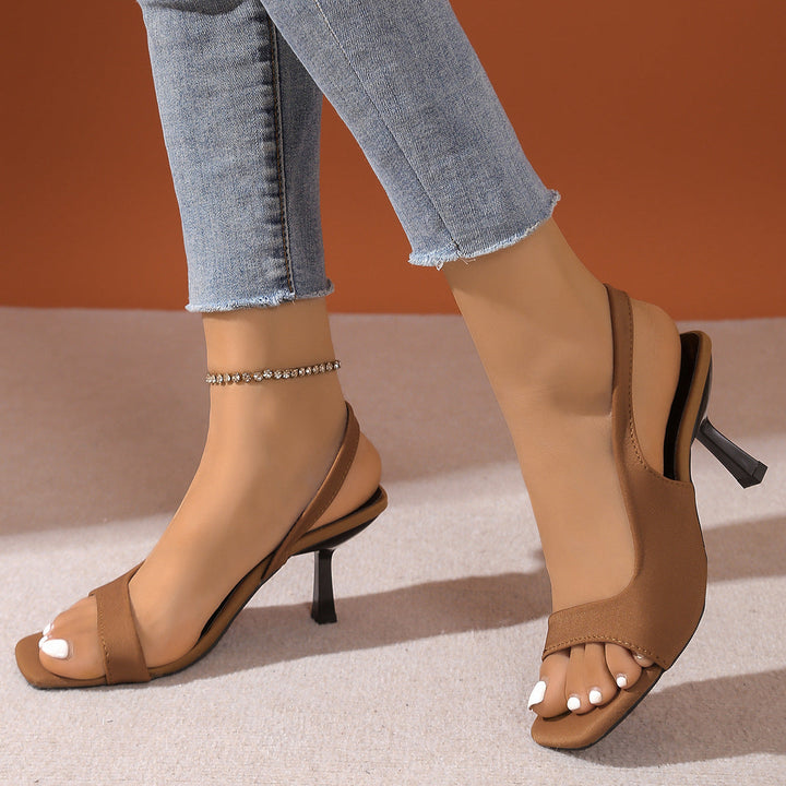 Alora-Slingback Heeled Sandals