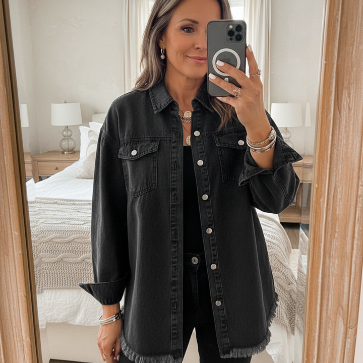 Elara | Classic Everyday Denim Jacket