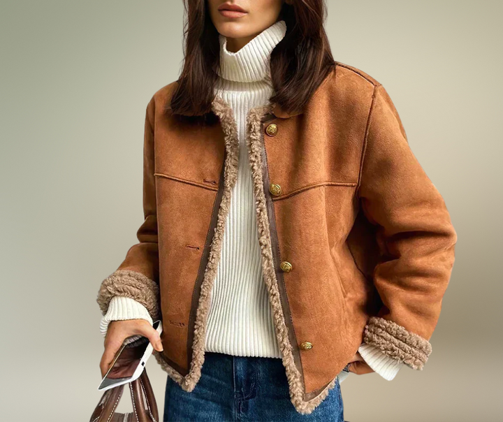 Aubrielle™ | Shearling-Lined Jacket