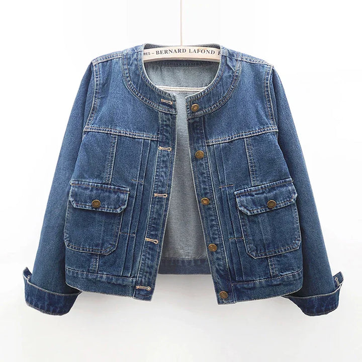 Lena - Cotton Pocket Utility Jacket