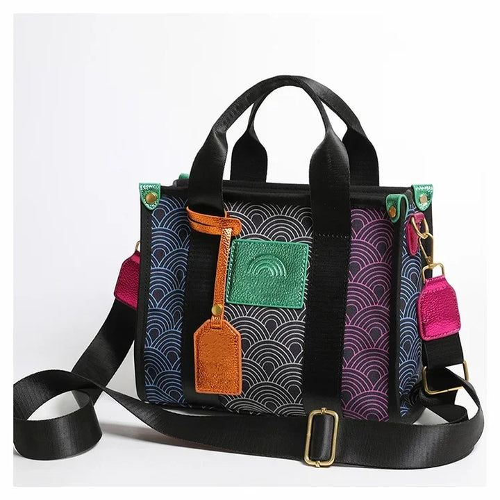 Nova – Pastel Colour Block Tote Bag