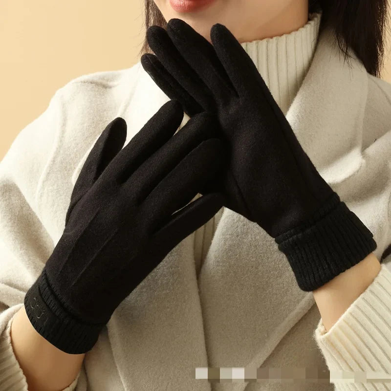 Cashmere-Wool Touchscreen Gloves