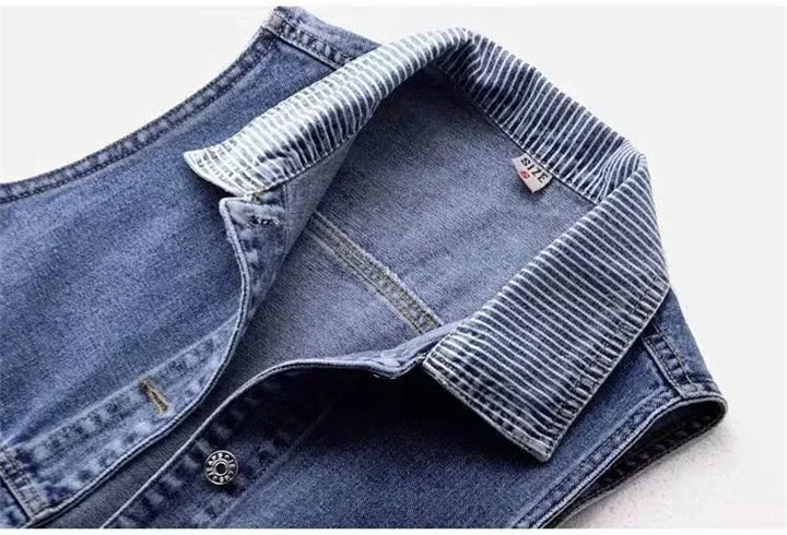 Frankie - Contrast Pocket Utility Vest