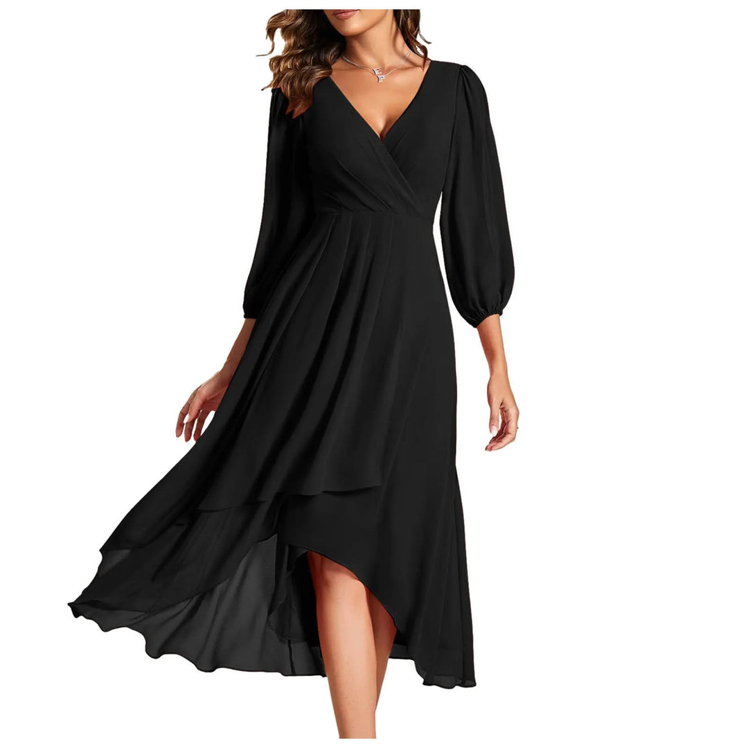 Mia | Elegant V-Neck-Dress
