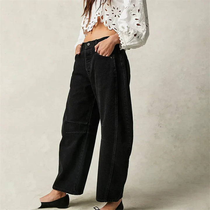 Elena - Urban Ease Wide-Leg Trousers