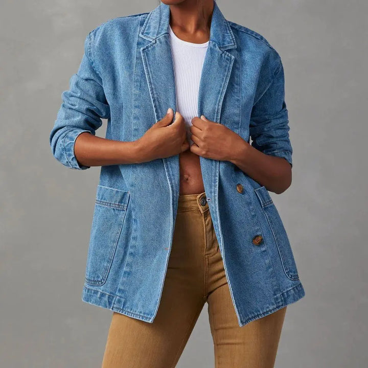Eden - Relaxed Denim Blazer