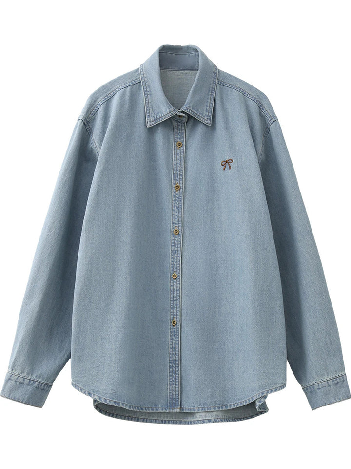 Elsie - Embroidered Relaxed Shirt