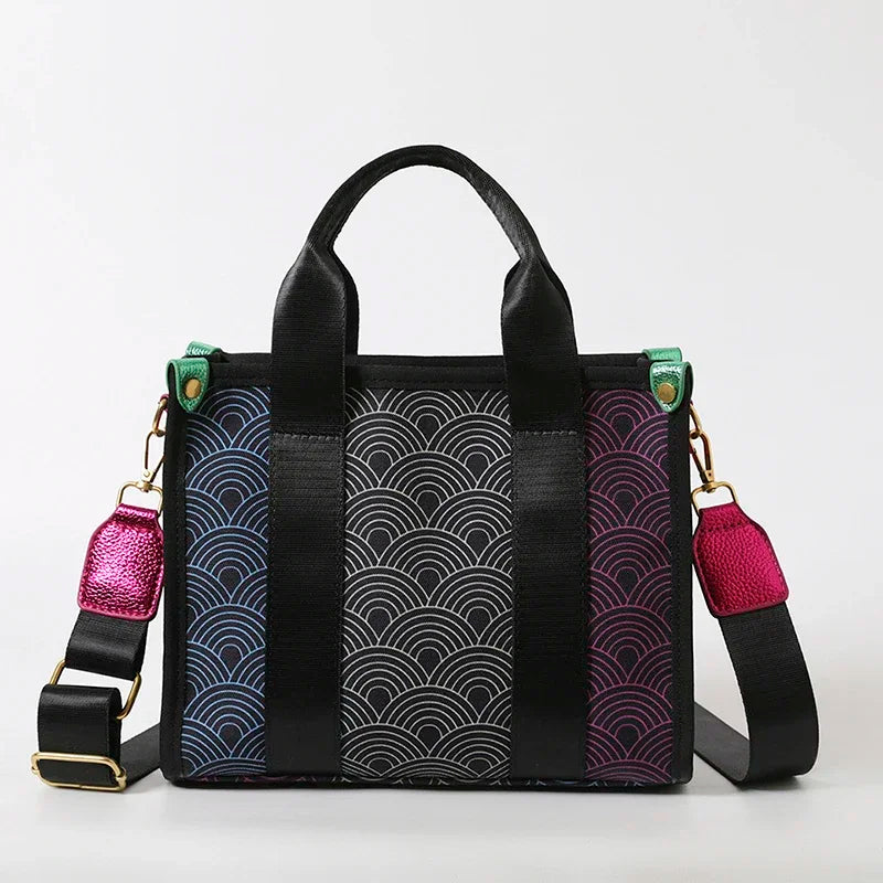 Nova – Pastel Colour Block Tote Bag