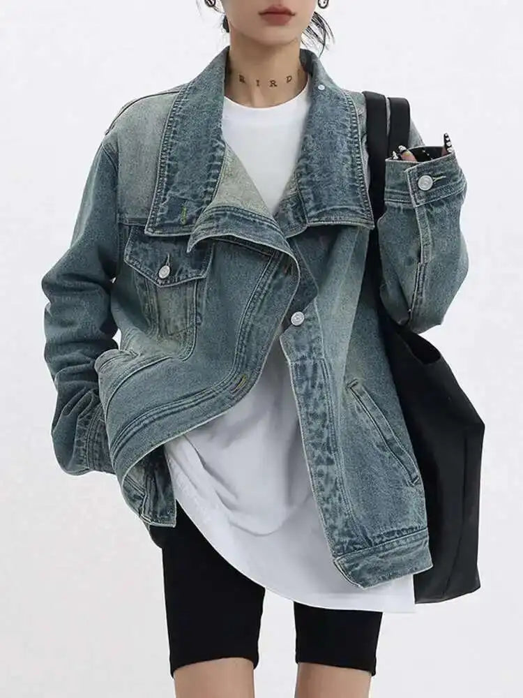 Zara - High Collar Street Jacket