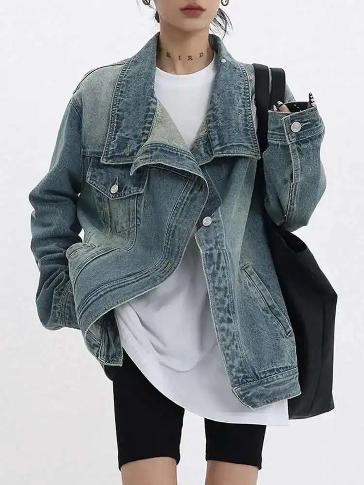 Zara - High Collar Street Jacket