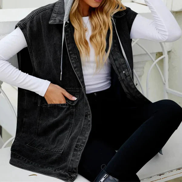 Jade - Everyday Cotton Snap Vest