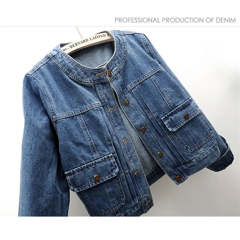 Lena - Cotton Pocket Utility Jacket