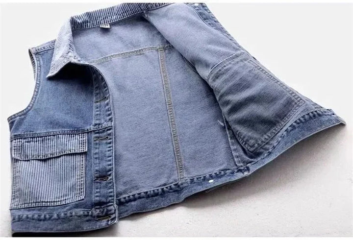 Frankie - Contrast Pocket Utility Vest