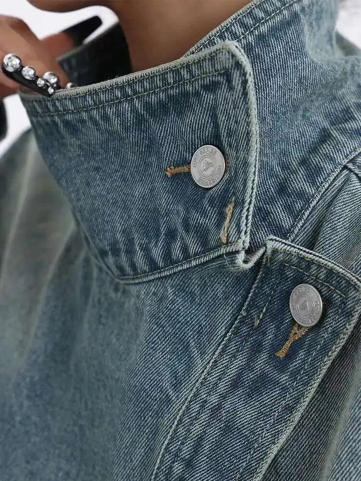 Zara - High Collar Street Jacket