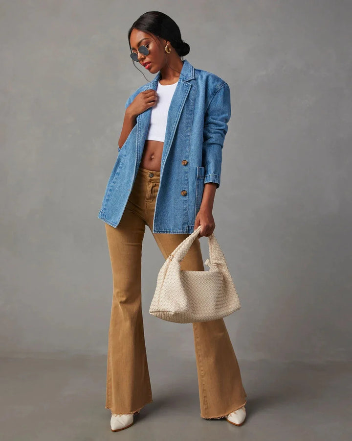 Eden - Relaxed Denim Blazer