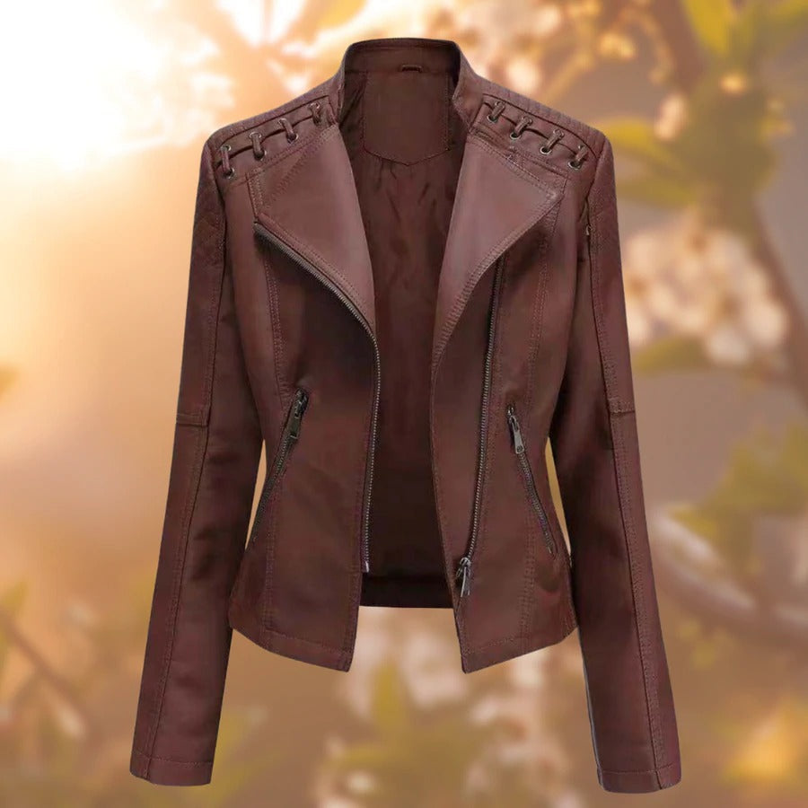 NICOLE | WOMEN'S STYLISH LEATHER JACKET