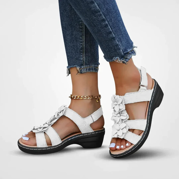 Lily-Blossom Comfort Sandals