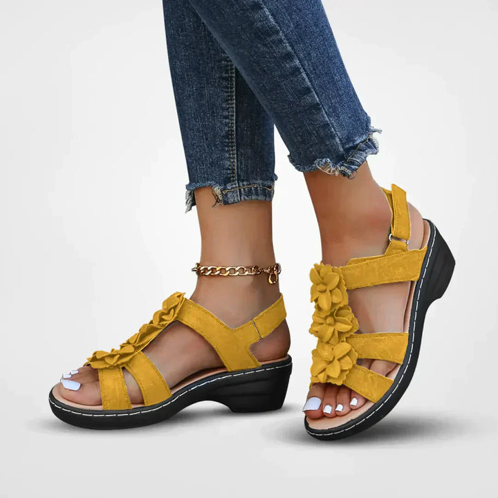 Lily-Blossom Comfort Sandals