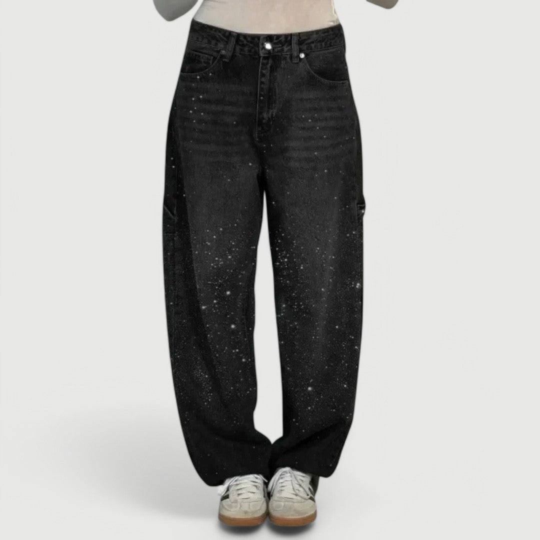 Luna Sparkle Denim – Relaxed Fit Jeans