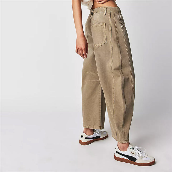 Elena - Urban Ease Wide-Leg Trousers