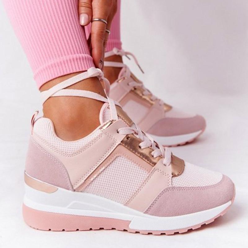 Lauren™ | Comfortable High Heel Orthopedic Sneakers