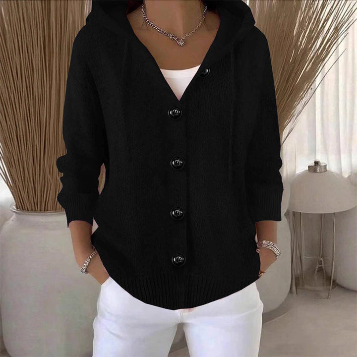 Women’s Solid Color Long Sleeve Cardigan