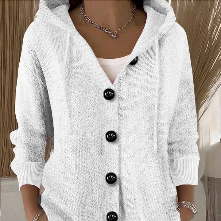 Women’s Solid Color Long Sleeve Cardigan