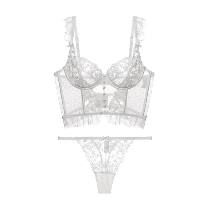 Daria - French Lace Push-Up Bra & Panty Set